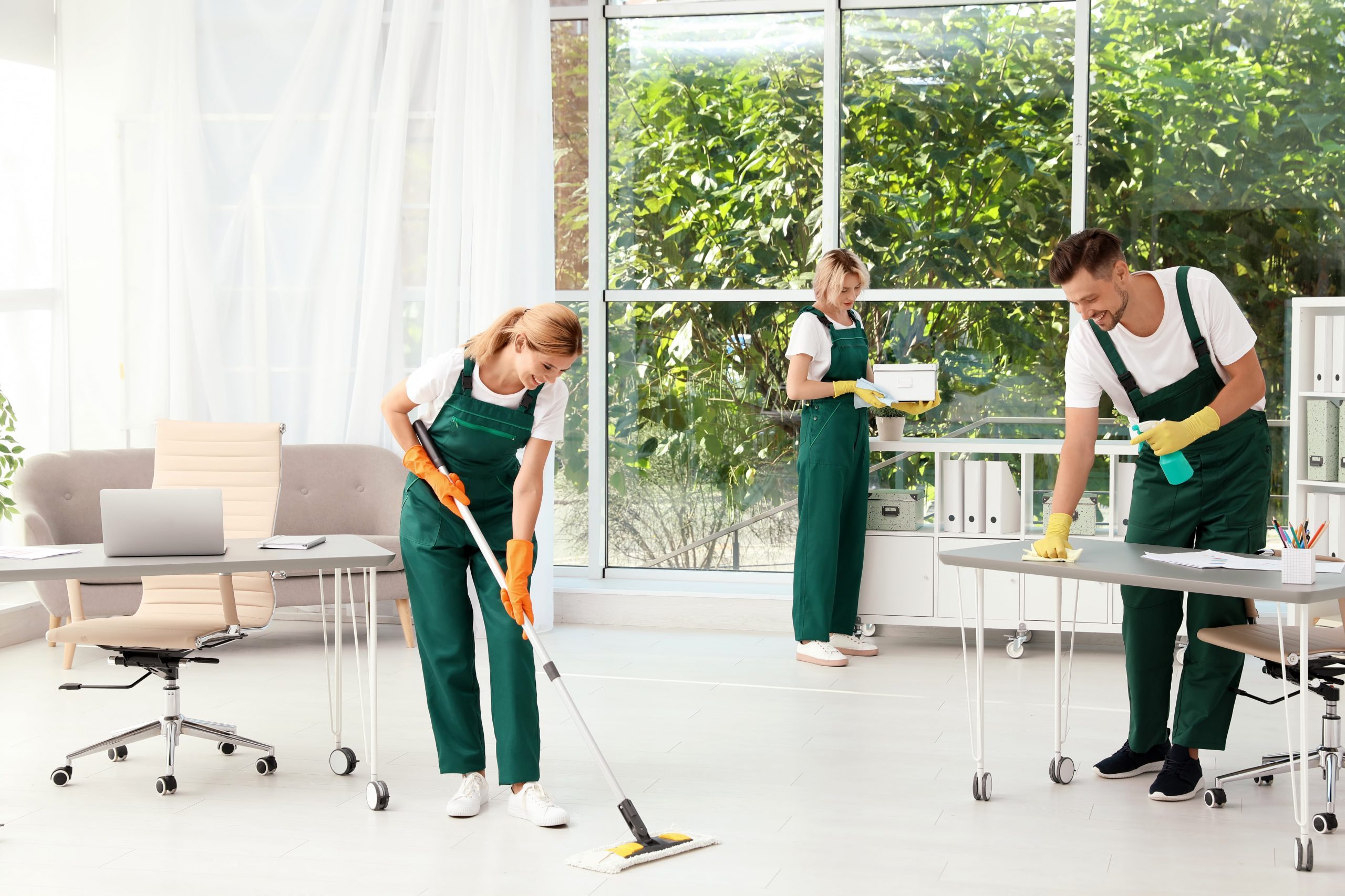 Chairfull Group Cleaning Office